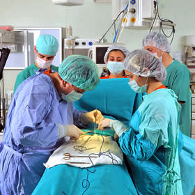 Hospital operating theatres cleaned of bacteria and viruses